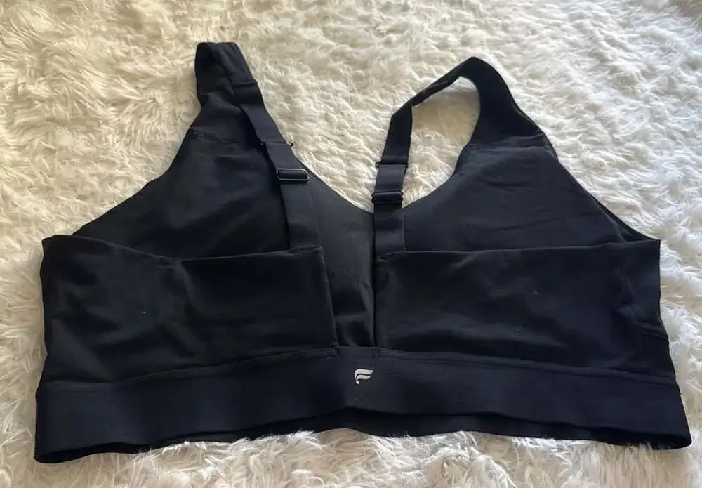 Fabletics Oasis‎ High Impact Sports Bra in Black